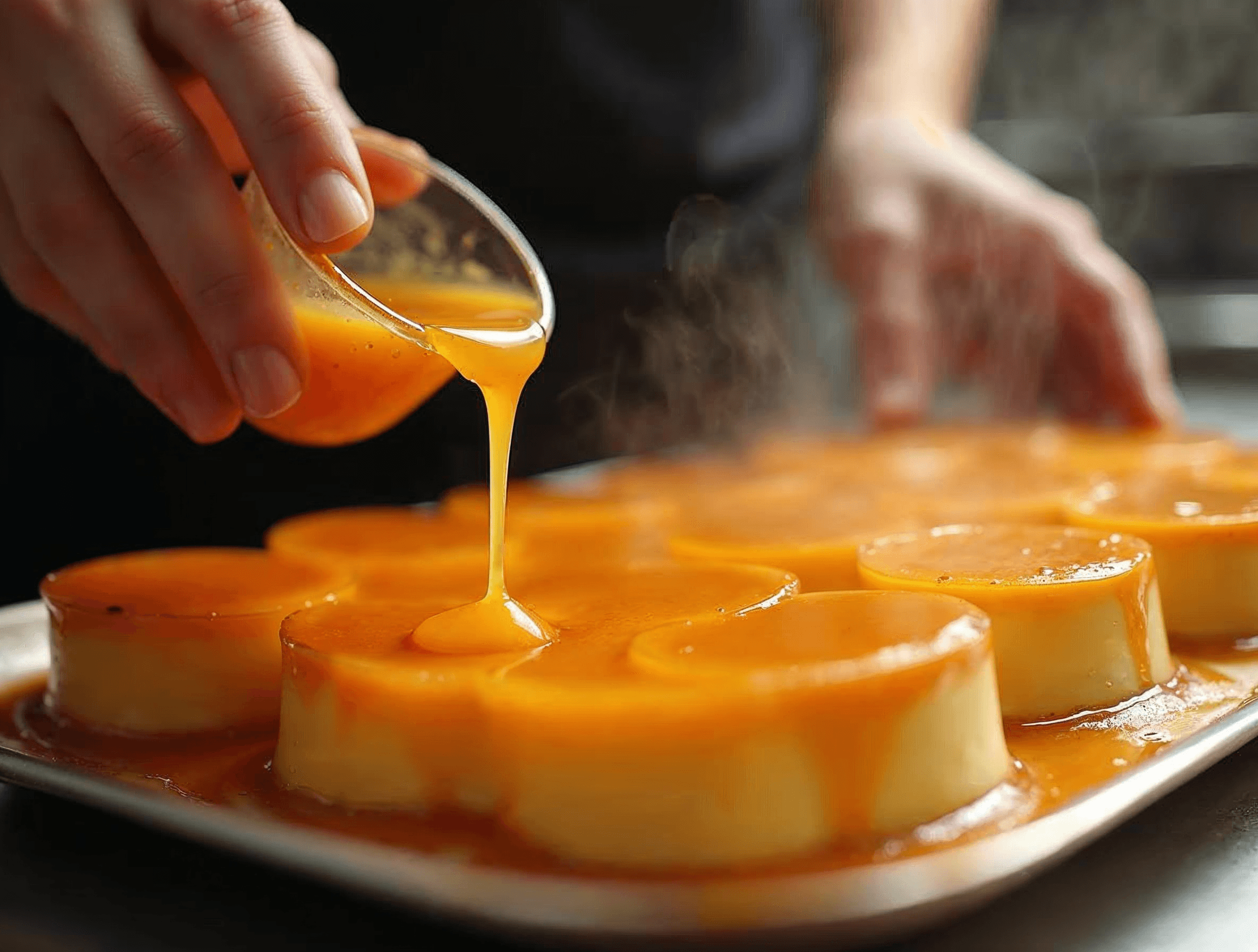 Preparación del caramelo perfecto