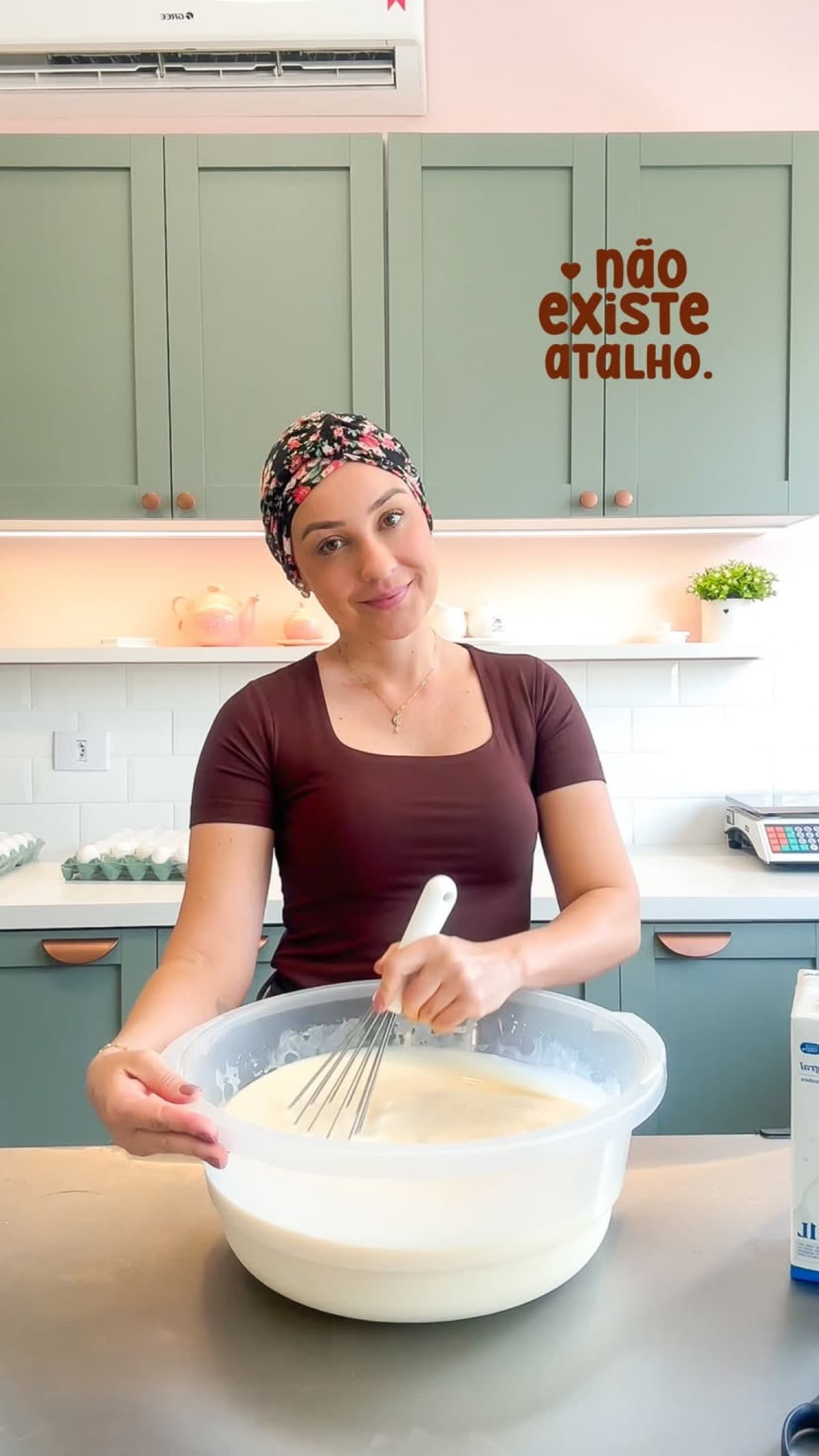 Priscila produciendo